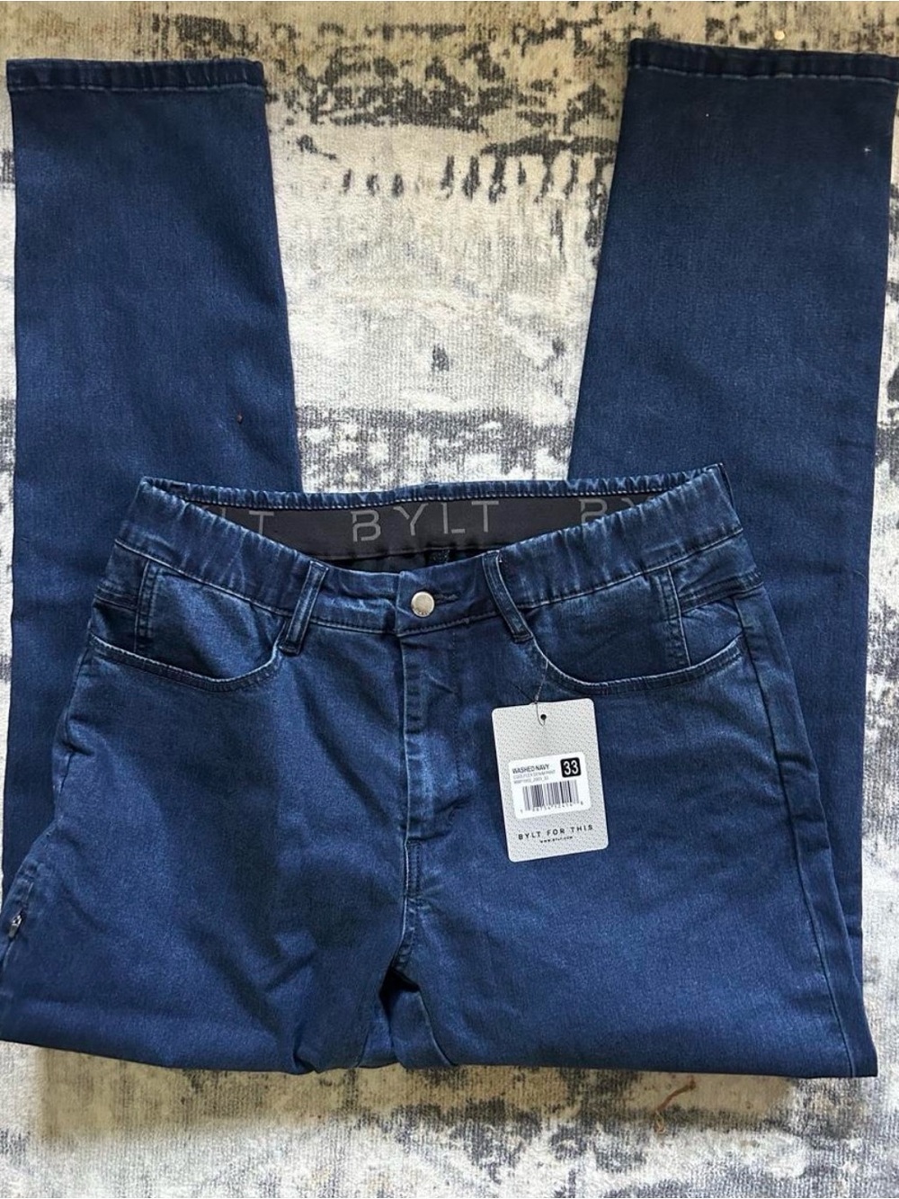 BYLT Basics men’s navy blue jeans — Size 33
